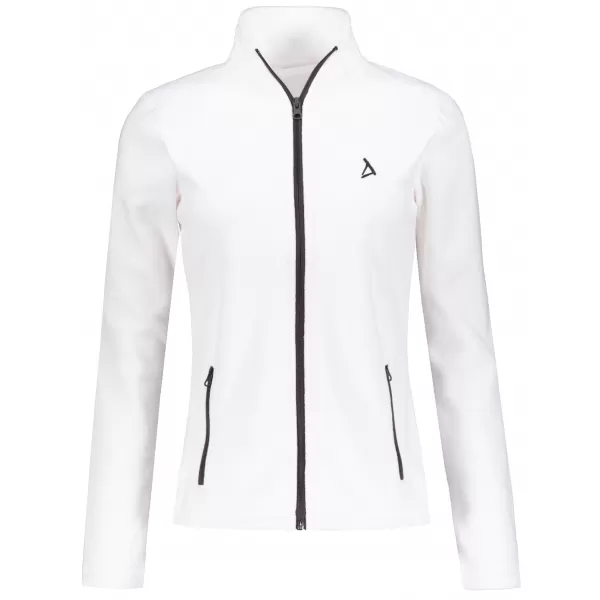  Dámska fleece mikina ALTISPORT ALW002852 BIELA 