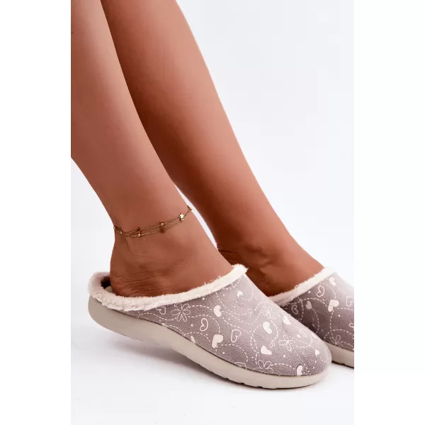  Dámske šľapky INBLU ET000041 GREY 