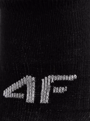 Detské ponožky 4F JWMM00USOCF566 DEEP BLACK