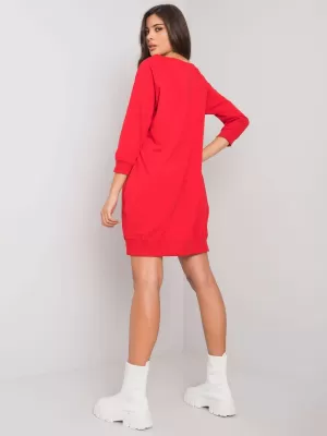 Dámske šaty BASIC FEEL GOOD RV-SK-7203.35P RED