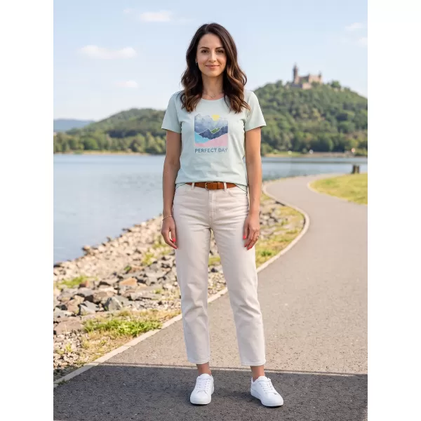  Dámske tričko ALPINE PRO TERMESA 4 SPRÚT GREEN VARIANT PB 