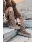 Dámske čižmy BIG STAR SHOES OO274A182 BEIGE