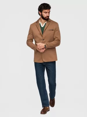 Pánske sako OMBRE M170 LIGHT BROWN
