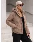 Dámska bunda DSTREET TY5941 BÉŽOVÁ