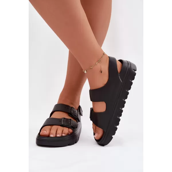  Dámske sandále BIG STAR SHOES TT274A031 BLACK 
