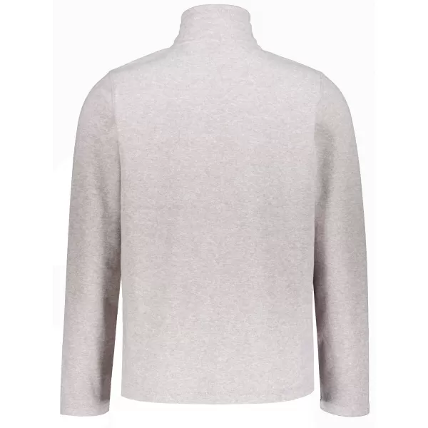  Pánska fleece mikina ALTISPORT ALM002852 STRIEBORNÝ MELÍR 