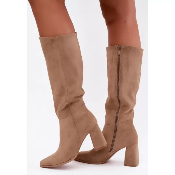  Dámske čižmy BOTO 6373A-1 BEIGE 
