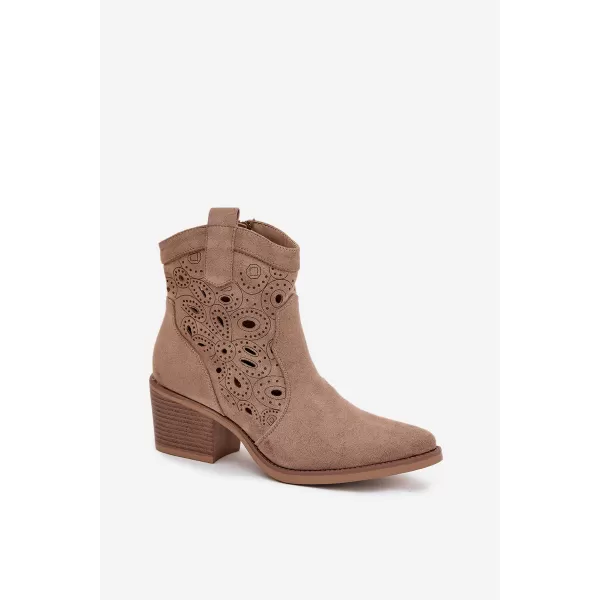  Dámske topánky BOTO 25BT02-9452 FANGO/BEIGE 