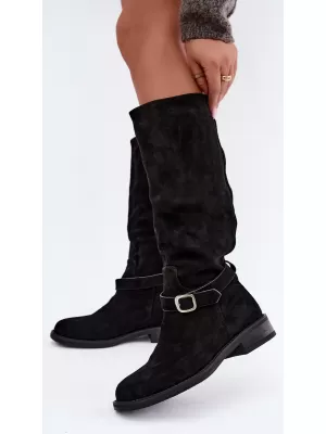 Dámske čižmy VINCEZA 89168 BLACK