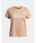 Dievčenské tričko UNDER ARMOUR TECH TWIST WDMK LOGO SS 6007134-870 ORANŽOVÁ