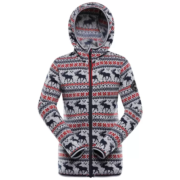  Detský hrejivý sveter ALPINE PRO NORESO HIGH RISE VARIANT PB 