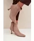 Dámske členkové topánky BOTO 7107 BEIGE
