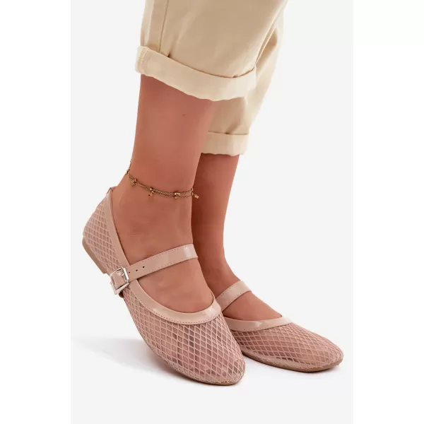  Dámske baleríny BOTO 26BL02-9968 BEIGE 