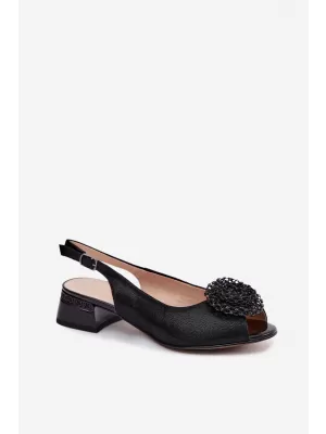 Dámske sandále D&A CR61-3030 BLACK