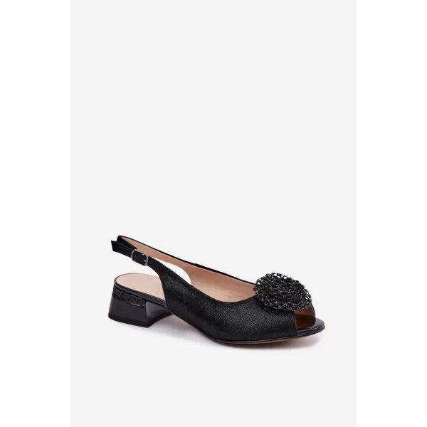  Dámske sandále D&A CR61-3030 BLACK 