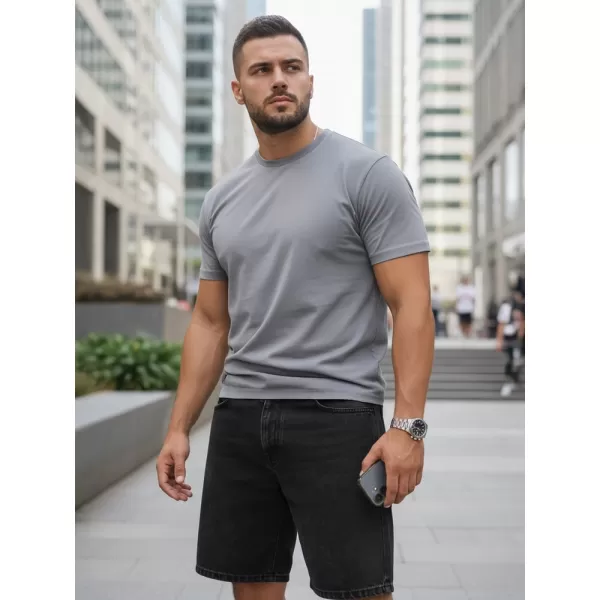  Pánske tričko DSTREET RX5675 SVETLO ŠEDÁ 