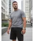 Pánske tričko DSTREET RX5675 SVETLO ŠEDÁ