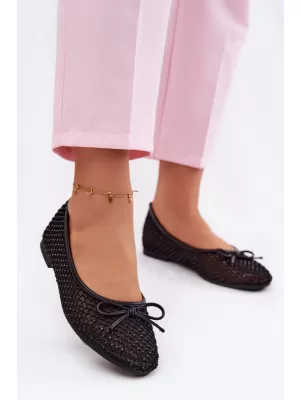 Dámske baleríny VINCEZA 62270 BLACK
