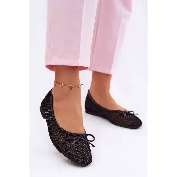  Dámske baleríny VINCEZA 62270 BLACK 