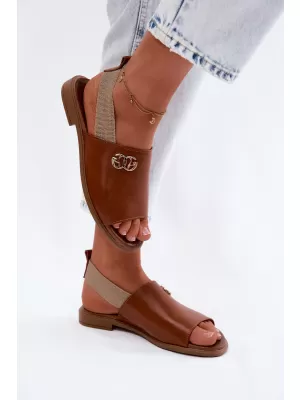 Dámske sandále ZAZOO 40473 BROWN