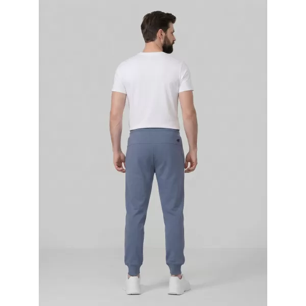  Pánske nohavice 4F WMM00TTROM1674 DENIM 