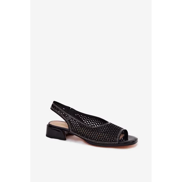  Dámske sandále D&A CR61-3131 BLACK 