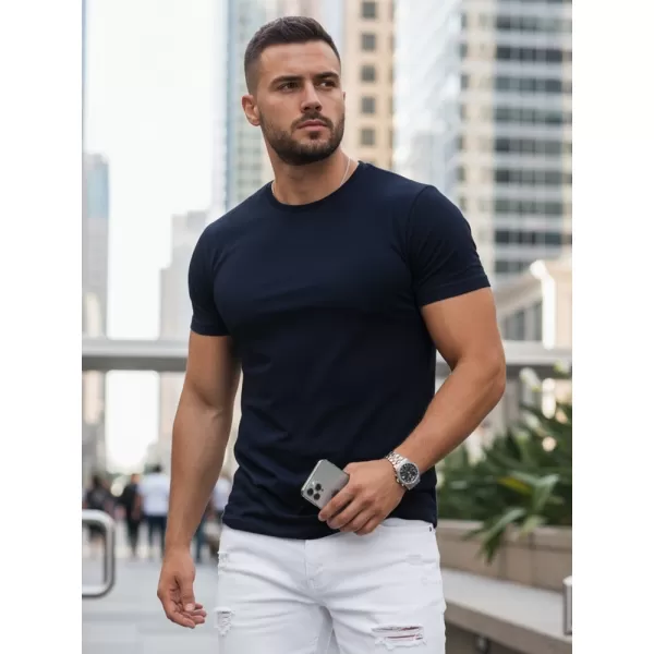  Pánske tričko DSTREET RX5673 TMAVO MODRÁ 