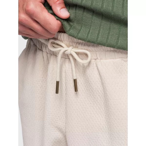  Pánske nohavice OMBRE OM-PACP-0310 OFF-WHITE 