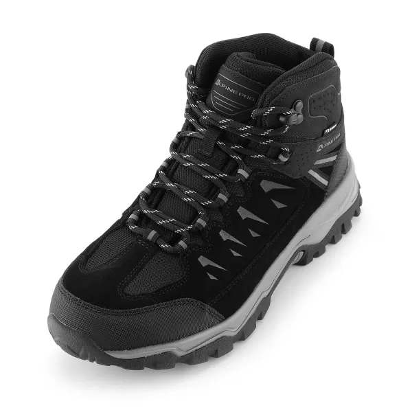  Outdoorové členkové topánky ALPINE PRO MORETE BLACK 