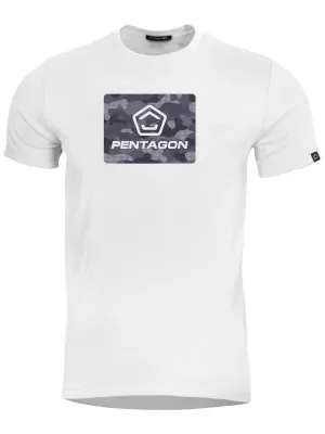 Pánske tričko PENTAGON AGERON SPOT CAMO K09012-SC-00 WHITE