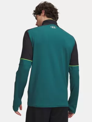 Pánska mikina UNDER ARMOUR M CHALLENGER TRAINING QZ 6004043-338 ZELENÁ