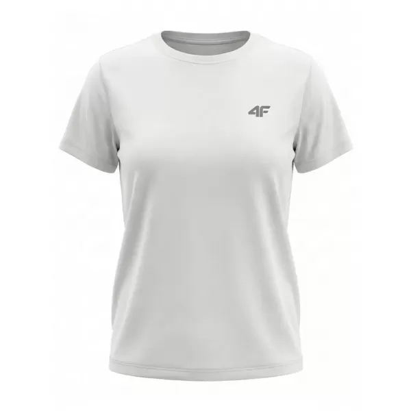  Dámske tričko 4F WMM00TTSHF3308 WHITE 