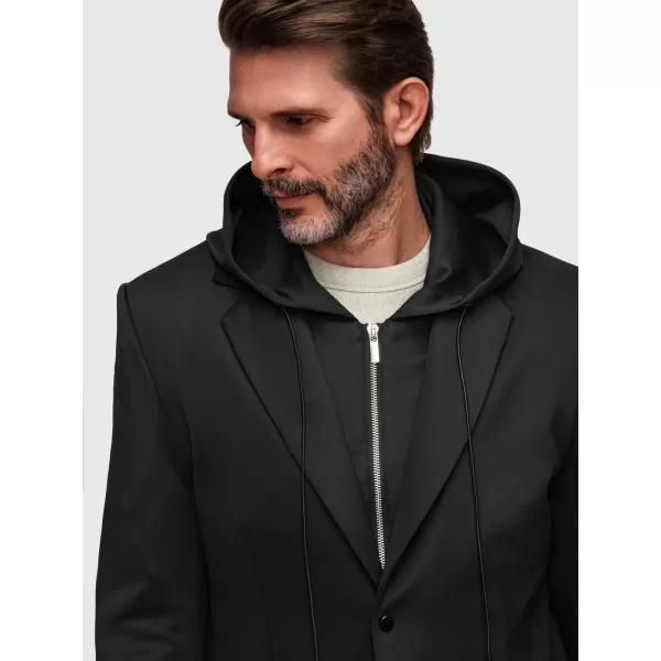  Pánske sako OMBRE M168 BLACK 