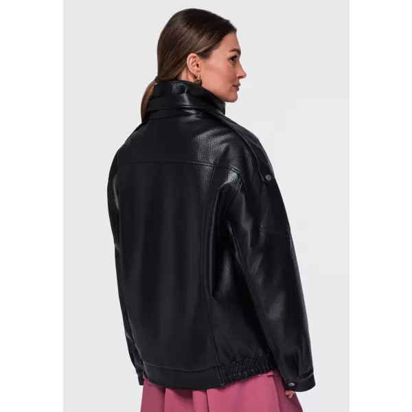  Dámska bunda OMBRE OW-JAFL-0138 BLACK 