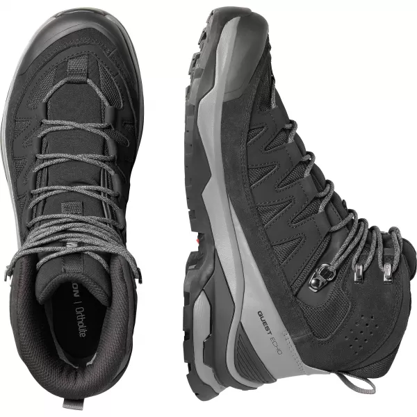  Pánske topánky SALOMON QUEST ECHO GORE TEX L49212700 BLACK/CASTLEROCK/BLACK 