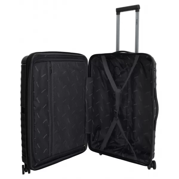  Škrupinový kufor BEAGLES TRAVEL M 25138 BLACK 