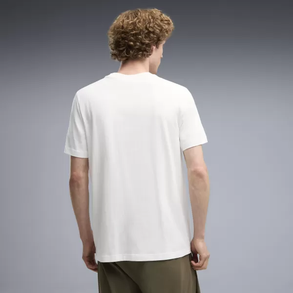  Pánske tričko PUMA GRAPHICS TEE 69435502 PUMA WHITE 