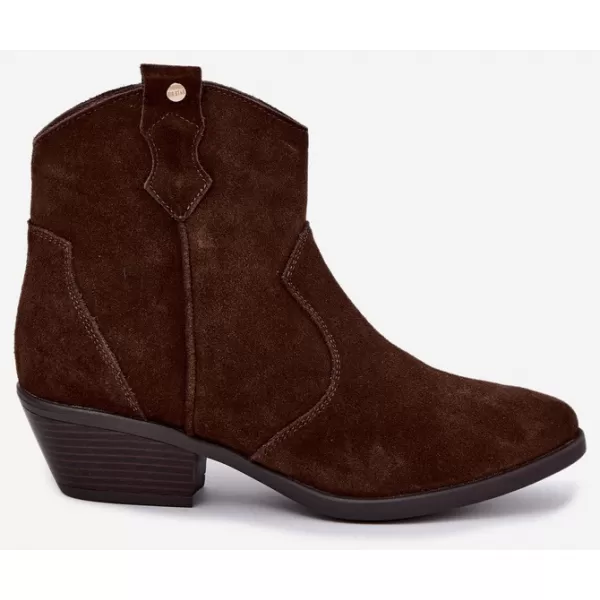 Dámske členkové topánky BIG STAR SHOES SS274463 HNEDÁ 