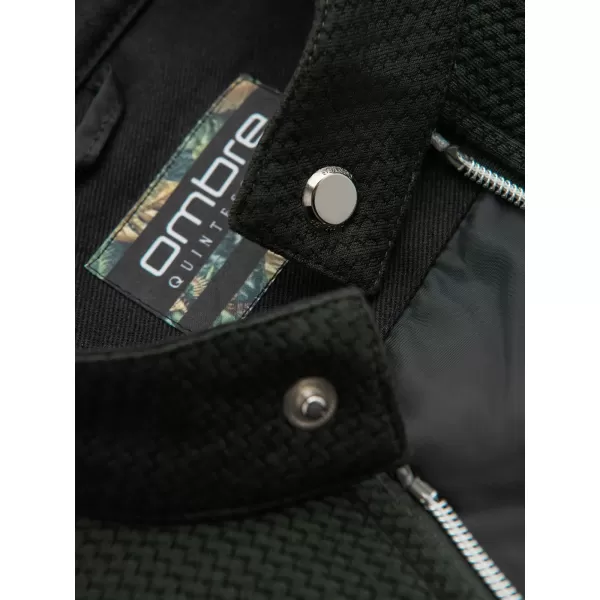  Pánska bunda OMBRE C587 DARK GREEN 