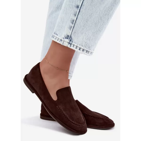  Dámske mokasíny BOTO 9889 BROWN 