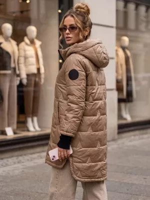 Dámska bunda DSTREET TY5791 BÉŽOVÁ