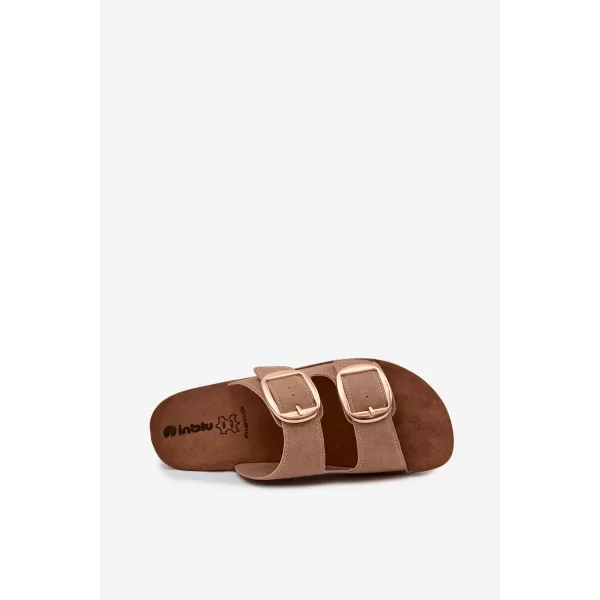  Dámske šľapky INBLU CP000061 SAND 
