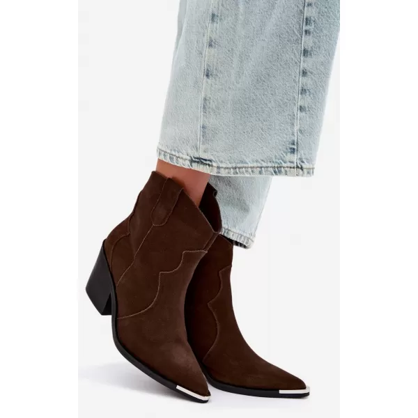  Dámske čižmy BOTO 6397/A BROWN 