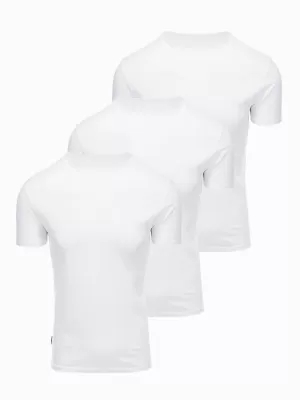 Pánske tričko OMBRE OM-TSBS-0268 WHITE