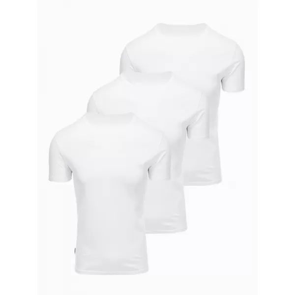  Pánske tričko OMBRE OM-TSBS-0268 WHITE 