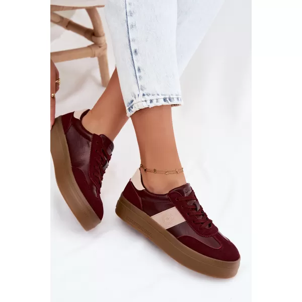  Dámske tenisky BIG STAR SHOES UU274013 RED 