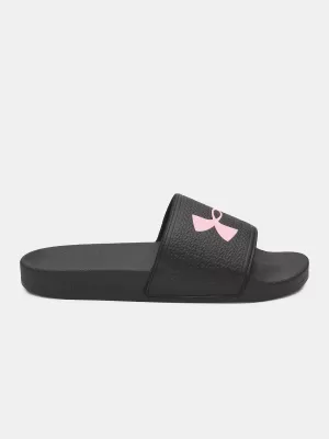Dámske šľapky UNDER ARMOUR W ARMR SLIDE 6007532-003 ČIERNA