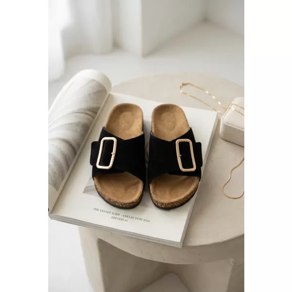  Dámske šľapky BOTO 26SD21-100 BLACK 
