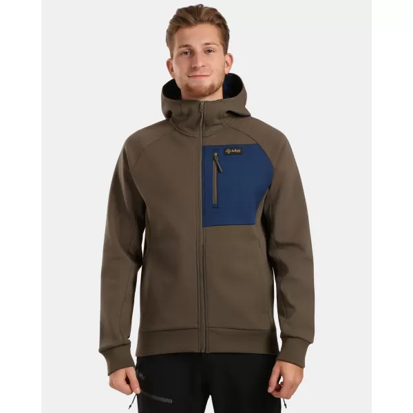  Pánska mikina KILPI BALU-M 1M0204KI KHAKI 