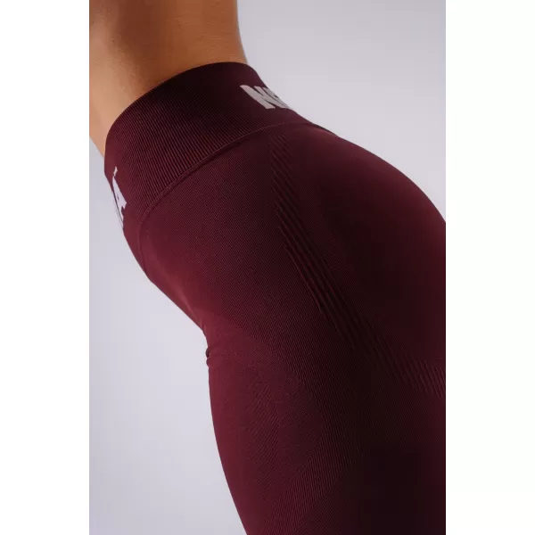  Dámske legíny NEBBIA FLOW SEAMLESS 496 BORDO 